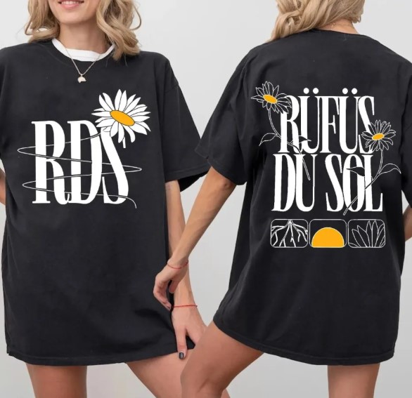 Music Daisy Flowers TShirt HG