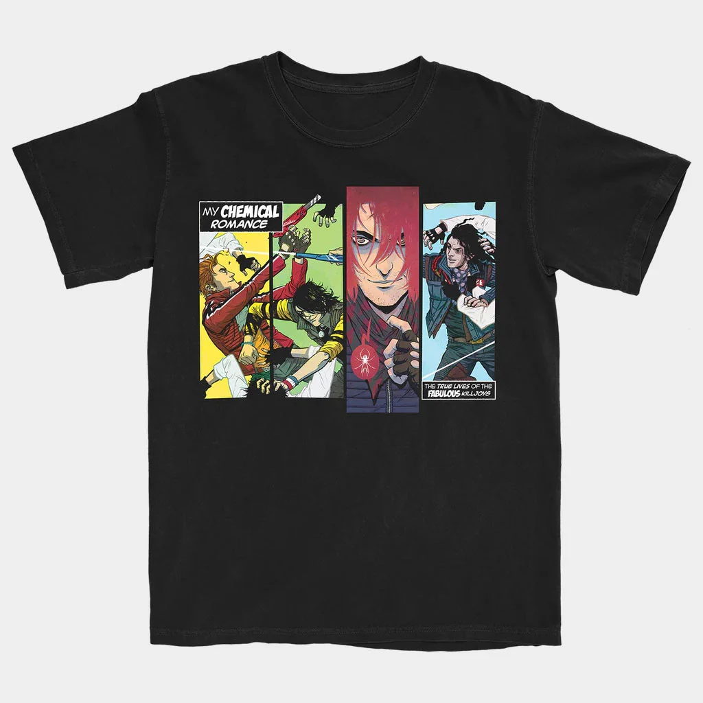 My Chemical Romance Merch 2026 Cloonan T-Shirt MCR Shirt Gifts For Rock Band Lovers - T-Shirt  HG