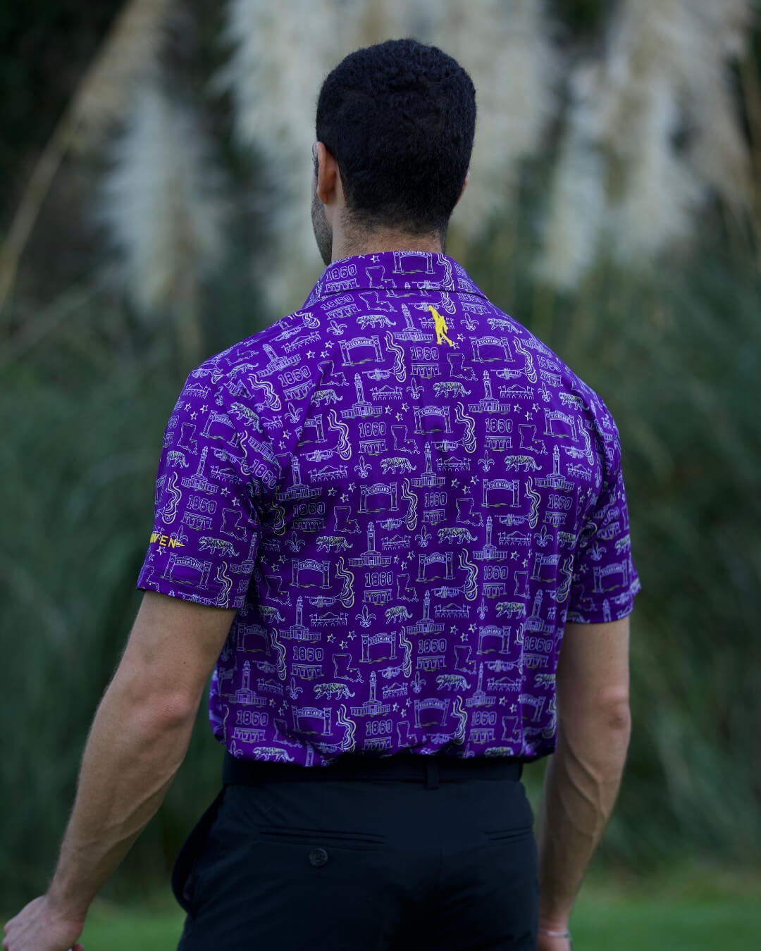 Baton Rouge Football HFN Polo Shirt Play Neck Golf - Image 4
