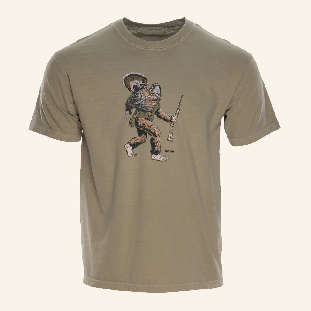 Bigfoot Turkey Packout Shirt Gift Ideas For Outdoor Lovers HFN