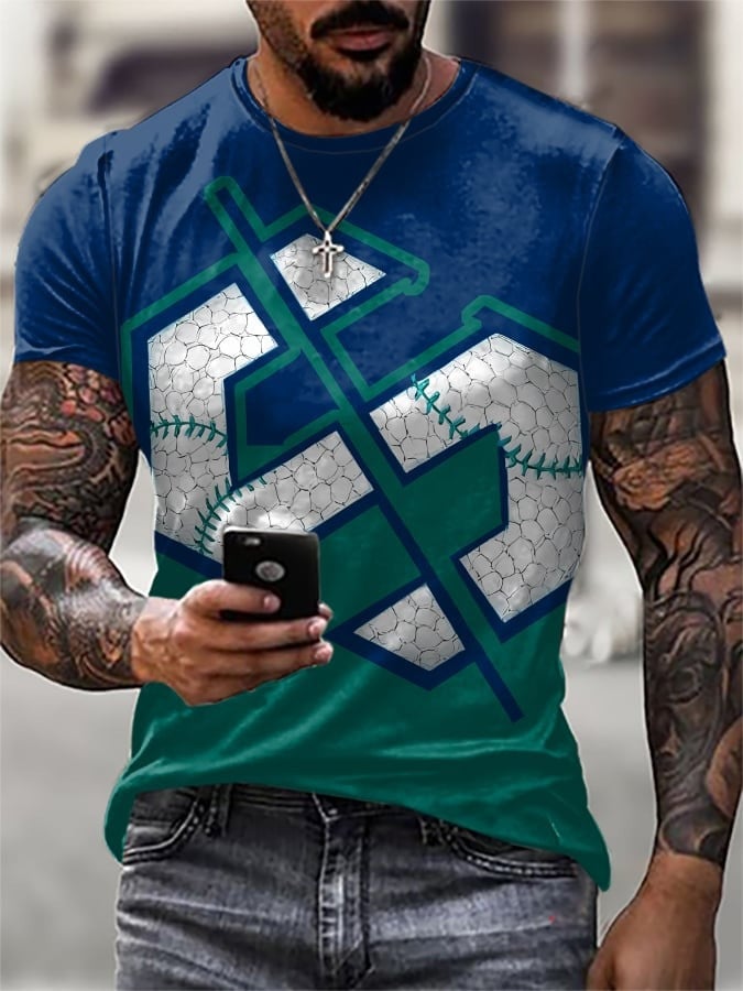 Mariners Game Day Baseball T-Shirt Seattle Mariners Merch Baseball Gifts For Him 3D Tshirt Pocketless Hoodie , Sweatshirt Or Zip up Hoodie HG