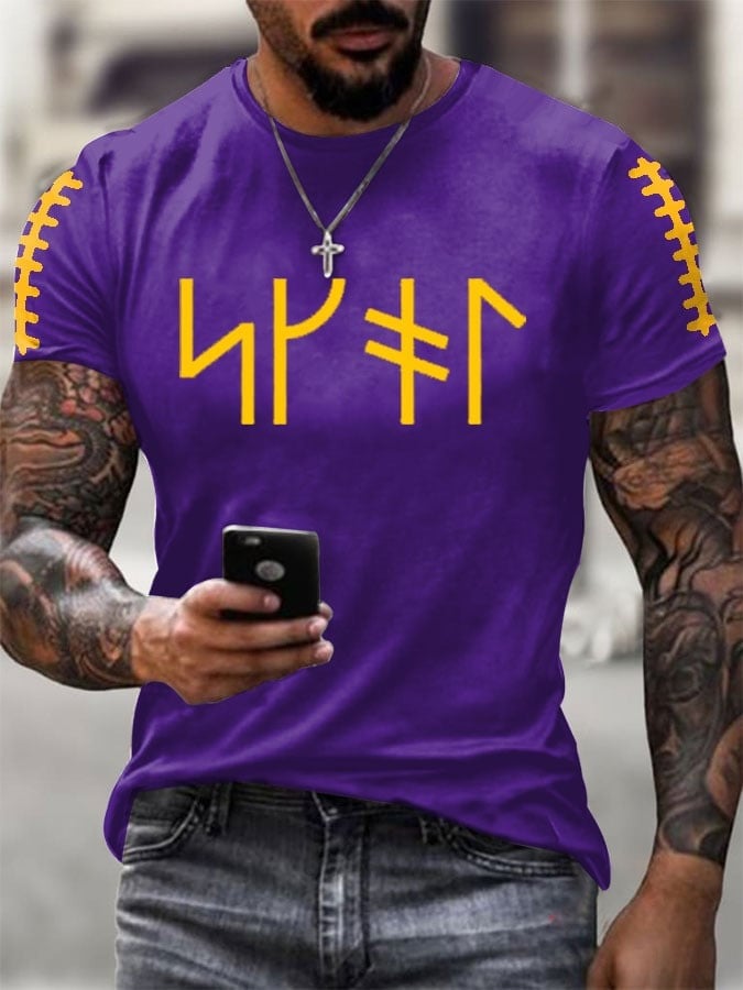 Minnesota Vikings T-Shirt Men's Football Mn Vikings Apparel Fan Merchandise Gift Ideas 3D Tshirt Pocketless Hoodie , Sweatshirt Or Zip up Hoodie HG