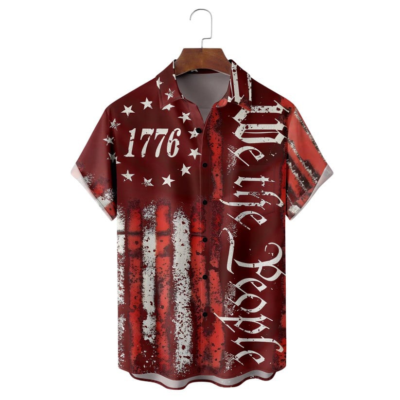 We The People 1776 Hawaiian Shirt NNA USA 250Th Anniversary Shirt Independence Day Gift(1)