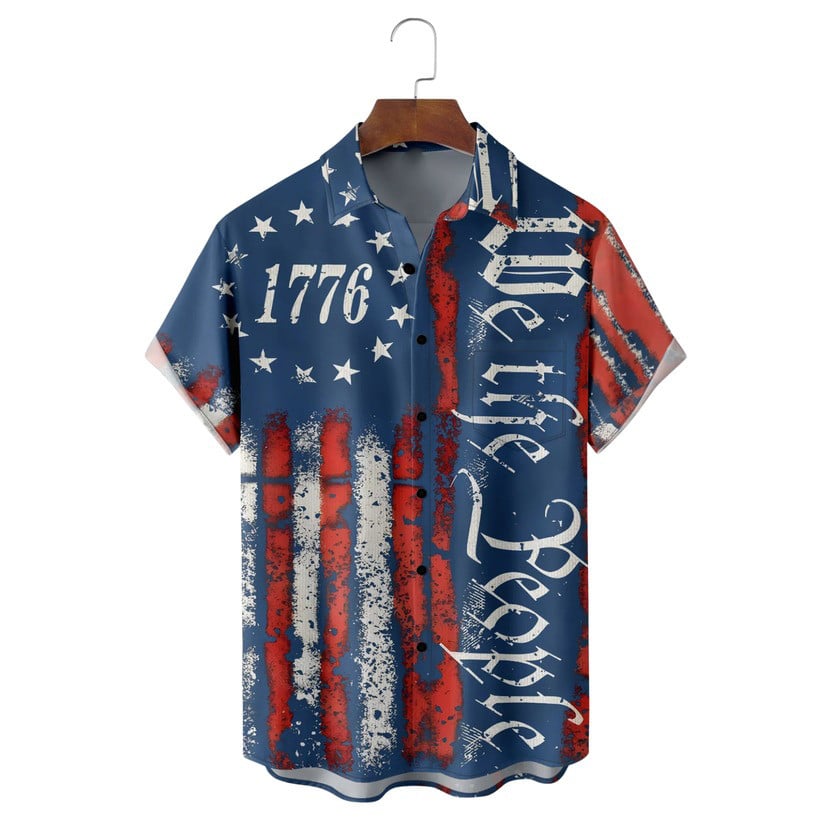 We The People 1776 Hawaiian Shirt NNA USA 250Th Anniversary Shirt Independence Day Gift
