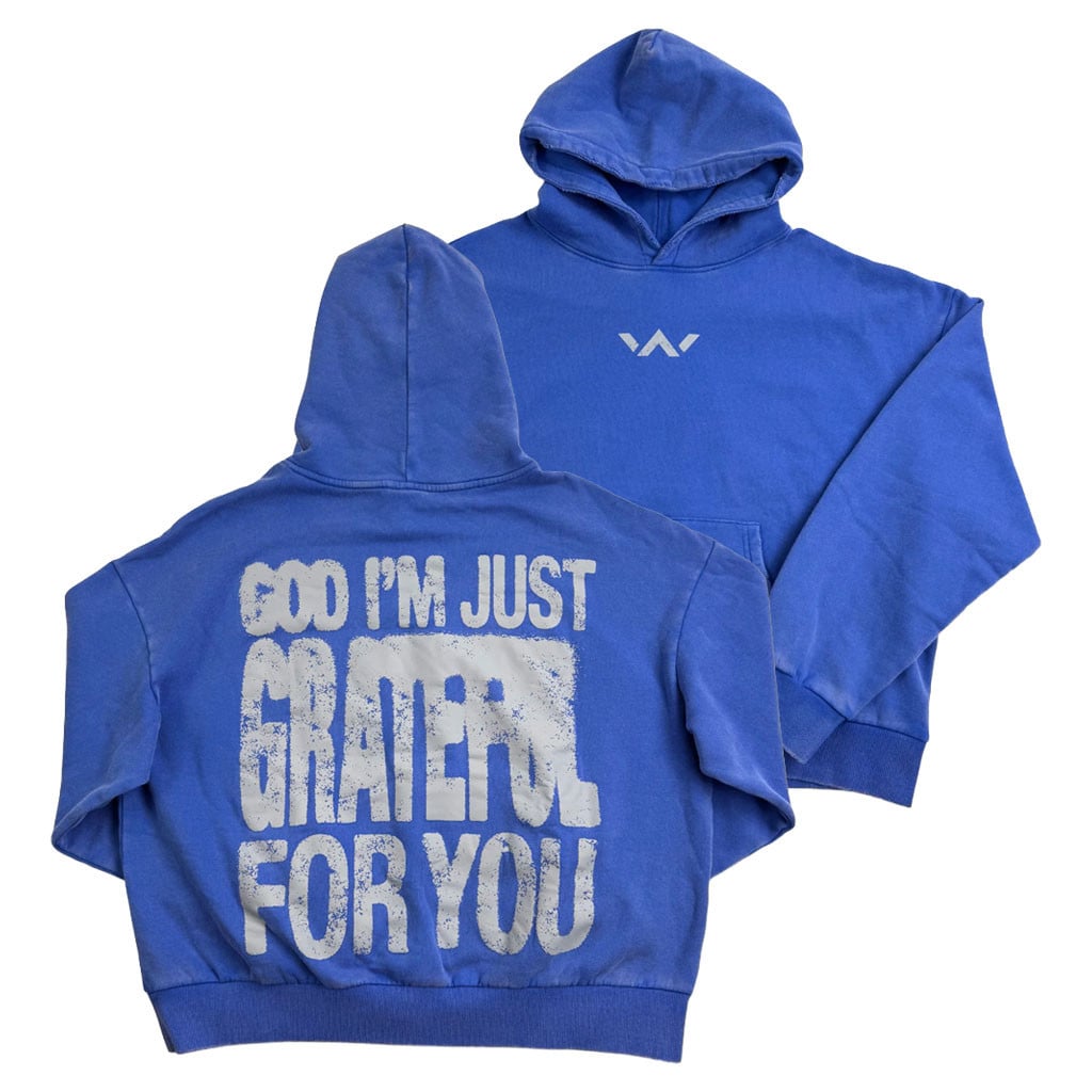 2-sided Elevation Church Merch God I'm Just Grateful For You Hoodie Best Gifts For Christian HFN