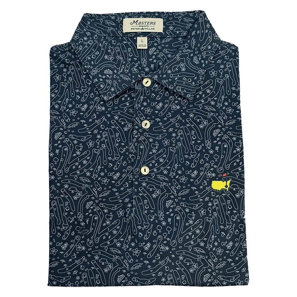 Peter Millar Masters Polo Shirt The Masters Merch Fathers Day Gifts For Golfer Gift for Brother HFN