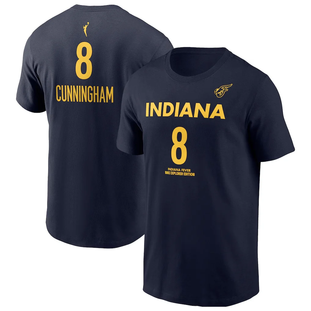Sophie Cunningham Merch 2026 Sophie Cunningham #8 Indiana Fever T-Shirt Gift For Friends - T-Shirt HG