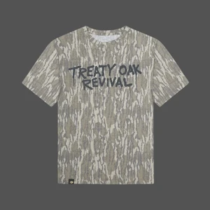 Treaty Oak Revival Merch Camo T-Shirt Treaty Oak Revival Clothes Best Gift For Rock Music Lovers - T-Shirt HG Sage HG S