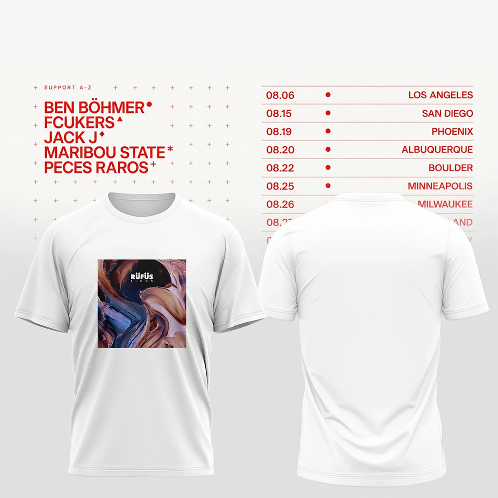 Rufus Du Sol Bloom Album Cover T-Shirt Rufus Du Sol Merch Best Gifts For Music Lovers HG