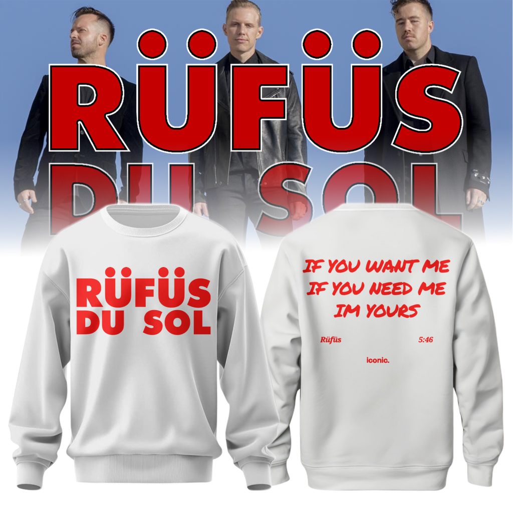 Rufus Du Sol Merch 2026 Tour Sweatshirt Rufus Du Sol Music Apparel Best Gift For Fans HG