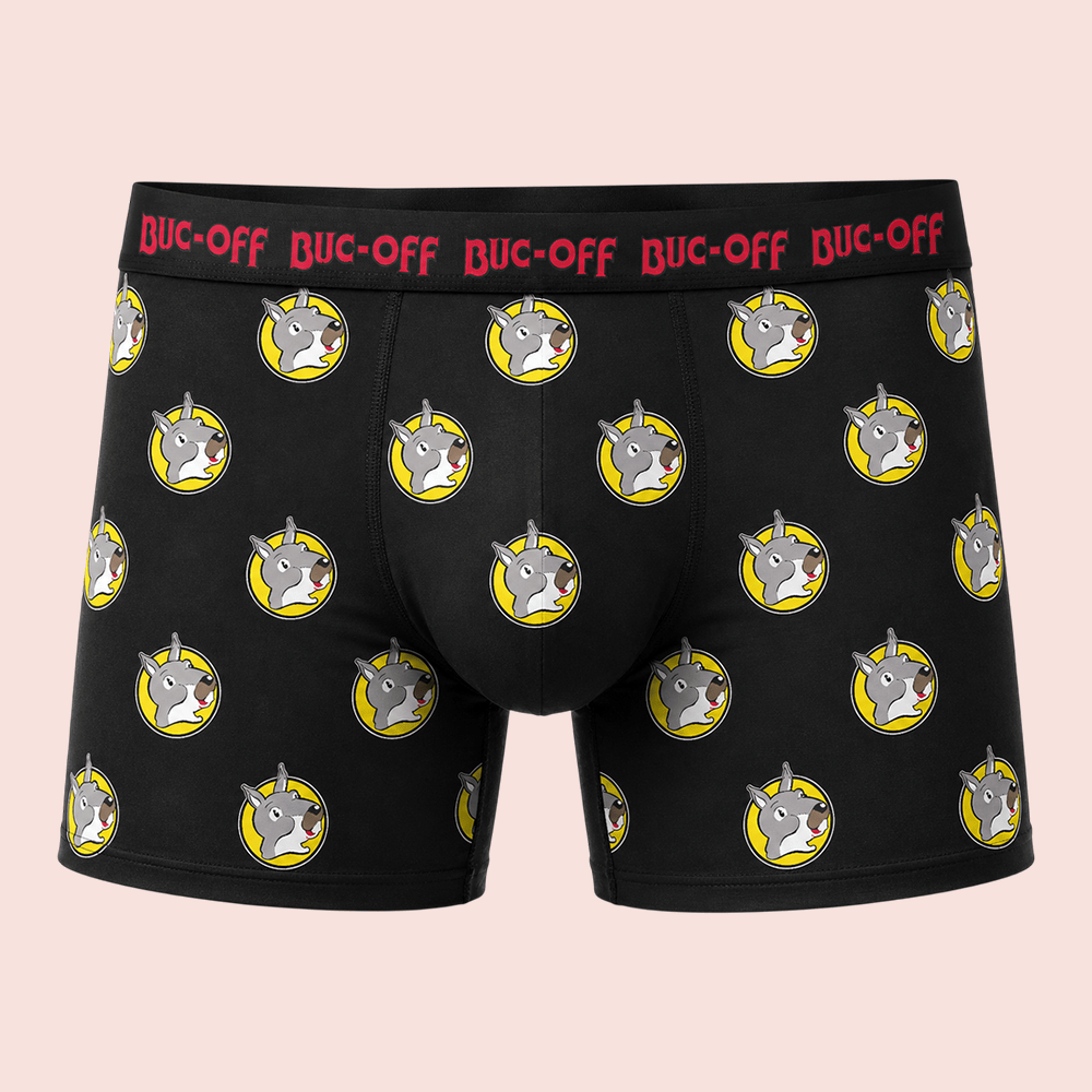 Buc-off Merch John Oliver Boxer Briefs Funny Buc-ee's Parody Merch Fan HG