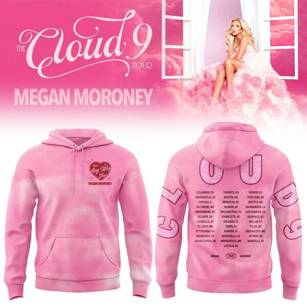 The Cloud 9 Tour 2026 Hoodie Megan Moroney Merch Music Gift Ideas For Him HG