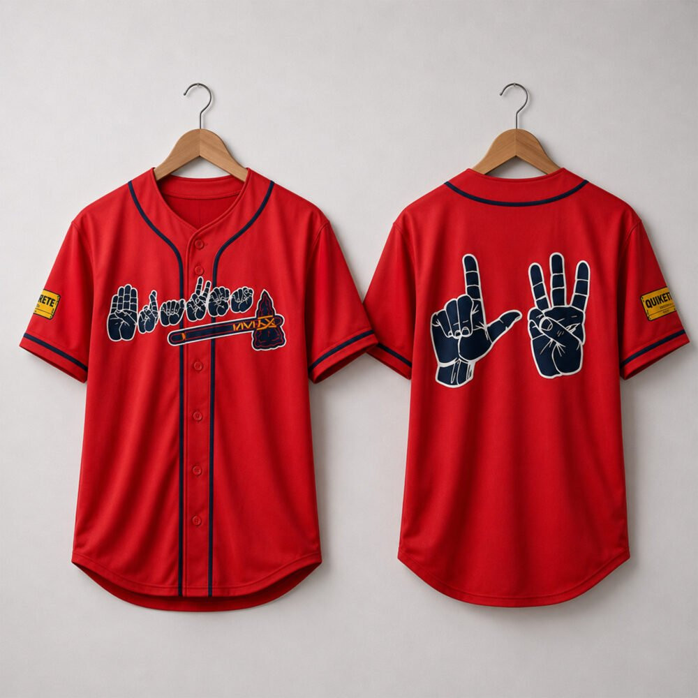 Atlanta Braves Merch 2026 Braves Deaf Awareness Night Baseball Jersey HG Fans Gift