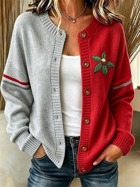 Ohio State Buckeyes Merch Cardigan NCAA Football Gear Gift For Sister HG