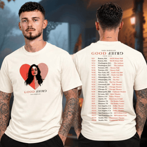 Sara Bareilles Merch Good Grief Tour 2026 Tour Dates T-Shirt Best Concert Fans Outfit - T-Shirt HG Natural HG L