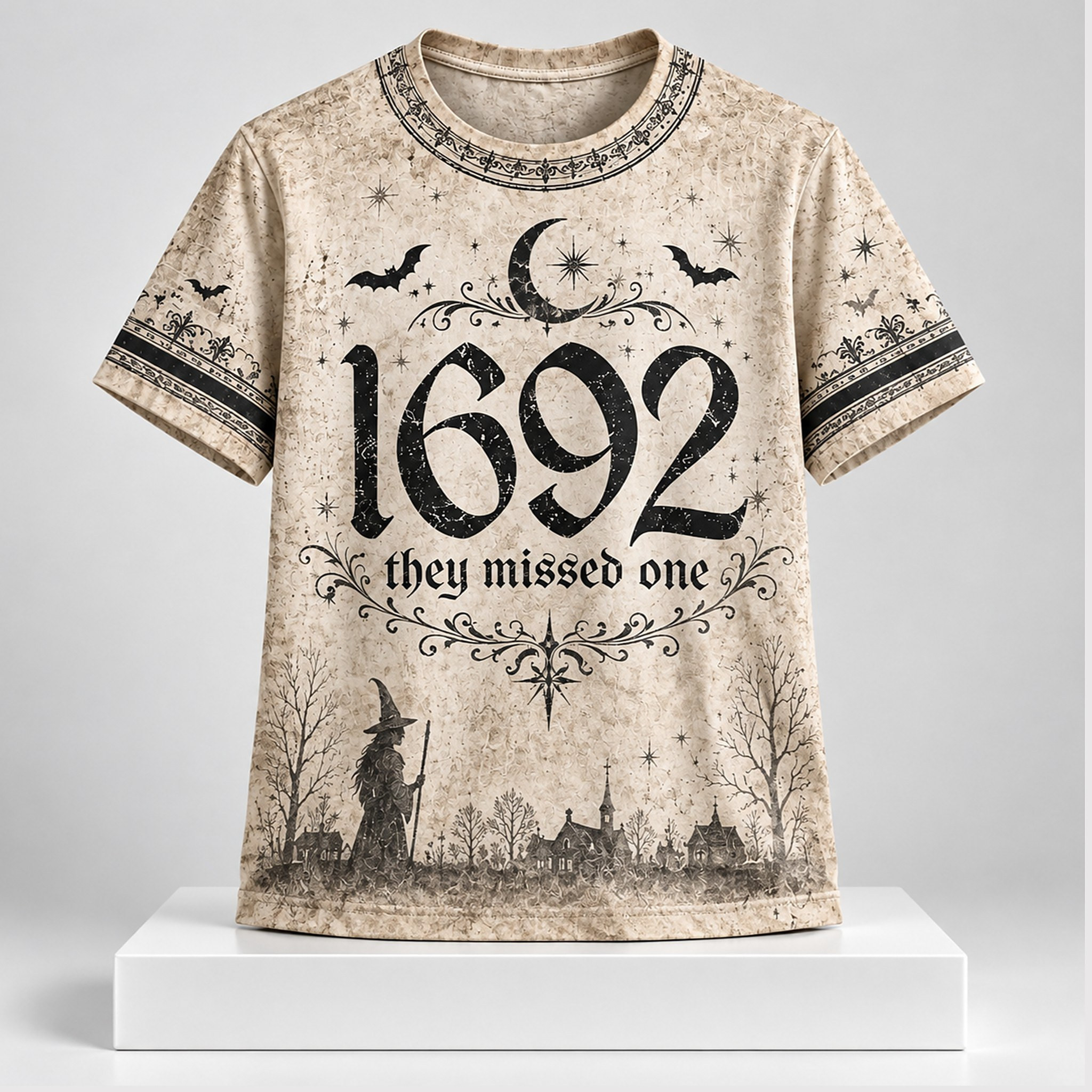 They Missed One Halloween 2026 Vintage T-Shirt Halloween Clothing Presents For Sister HG