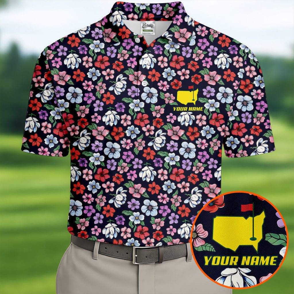 Azalea Floral Performance HFN Polo Golf Shirt Golf Tournament Gift