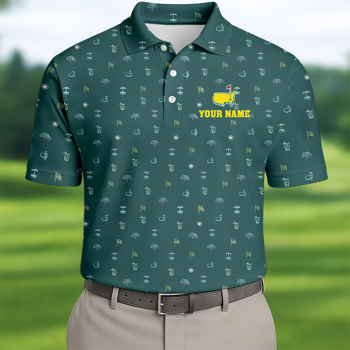 2026 Golf Tournament Polo Shirts For Men Golf Tournament Shirt HFN Polo Golf Shirts For Men