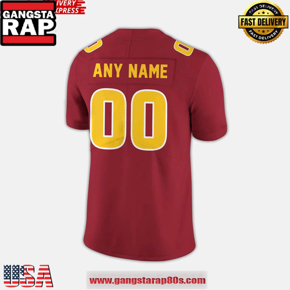 2025 Arizona State Sun Devils New Season Red Personalized Football Jersey LN - Image 3