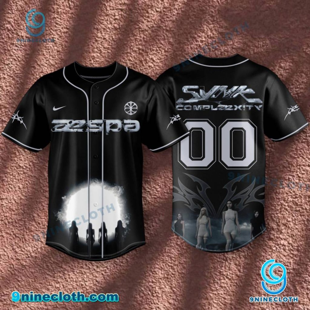 2026-27 Aespa Live Tour Synk Complæxity Personalized Baseball Jersey HG