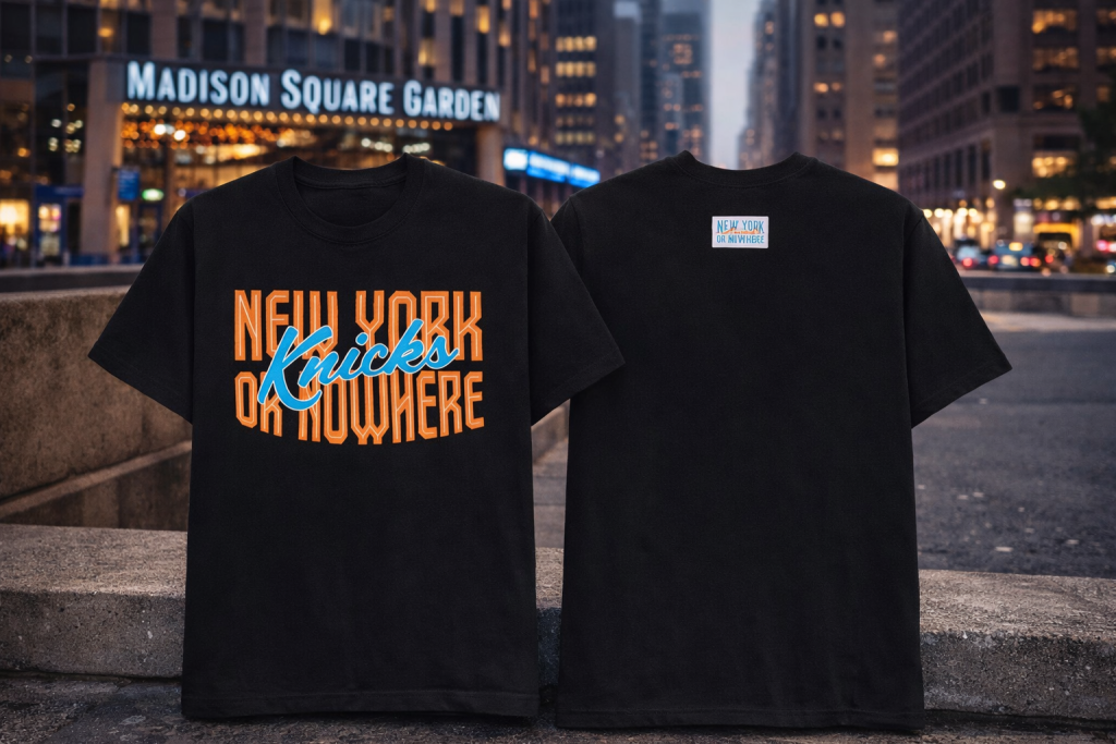 New York Or Nowhere Merch Knicks Crisscross T-Shirt Gifts For Brother P3N