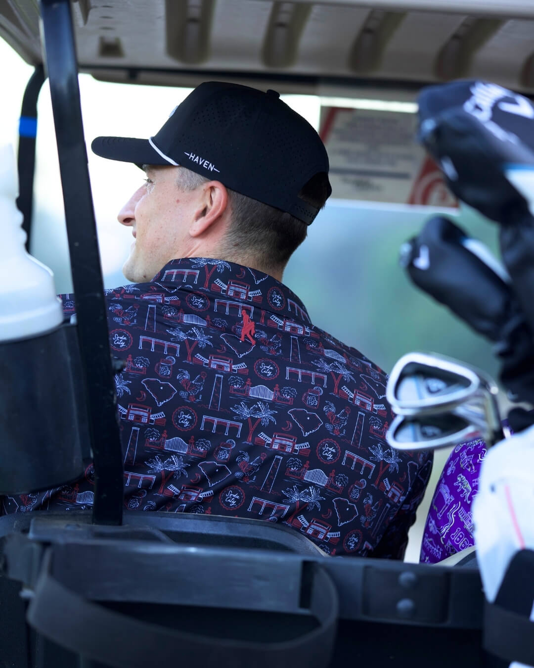 South Carolina Football HFN Polo Shirt The Palmetto Golf - Image 4