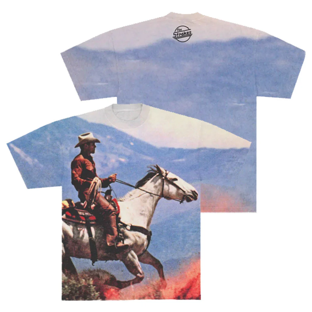 The Strokes Merch REALITY AWAITS T-Shirt Birthday Gifts For Him Rock Lovers - T-Shirt HG