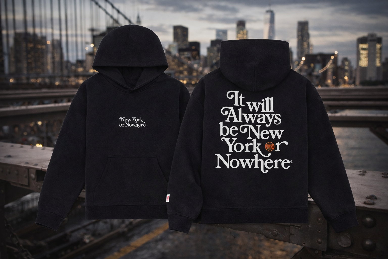 New York Or Nowhere Hoodie It Will Always Be New York Or Nowhere Hoodie P3N