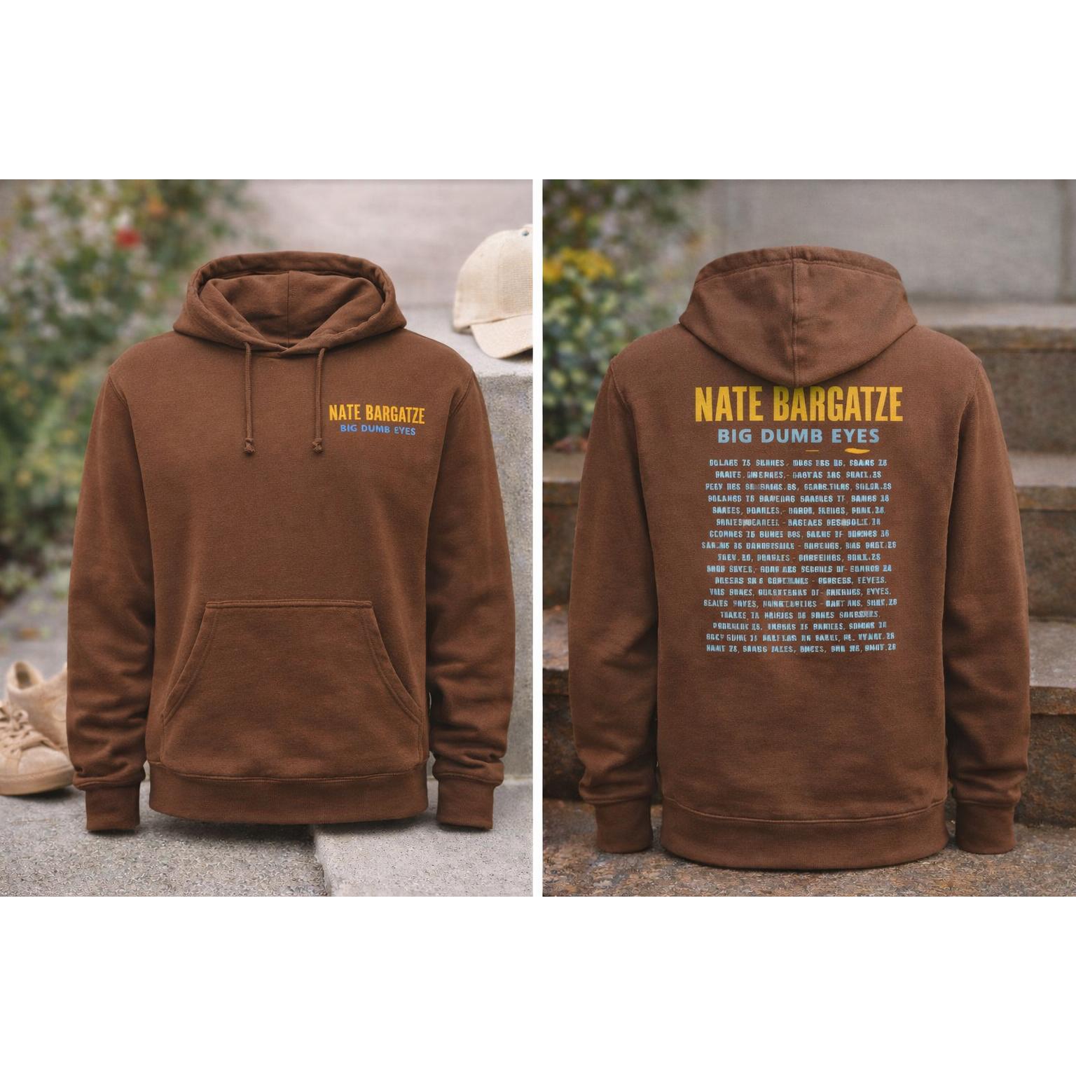 Nateland Merch Big Dumb Eyes Tour Shirt P3N - Image 2