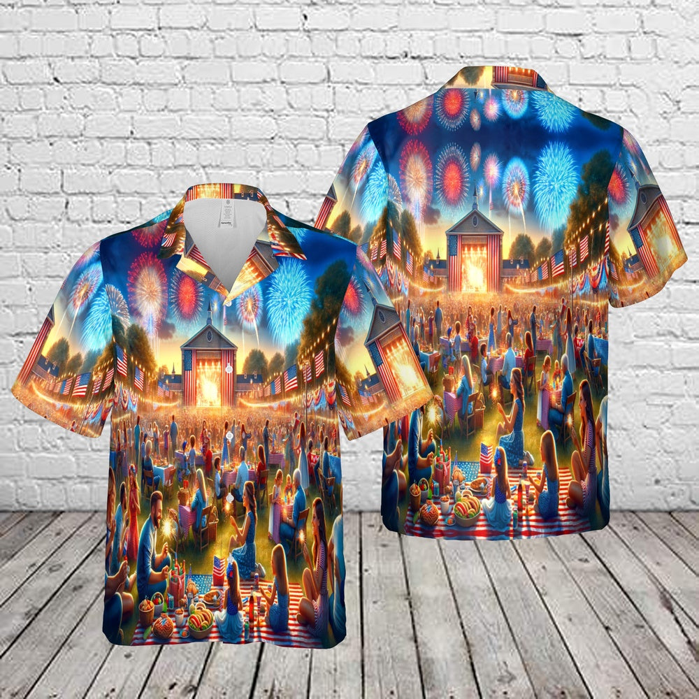 4Th Of July Hawaiian Shirts NNA 4th Of July Hawaiian Shirt Hawaiian Beach Shirts For Men Women
