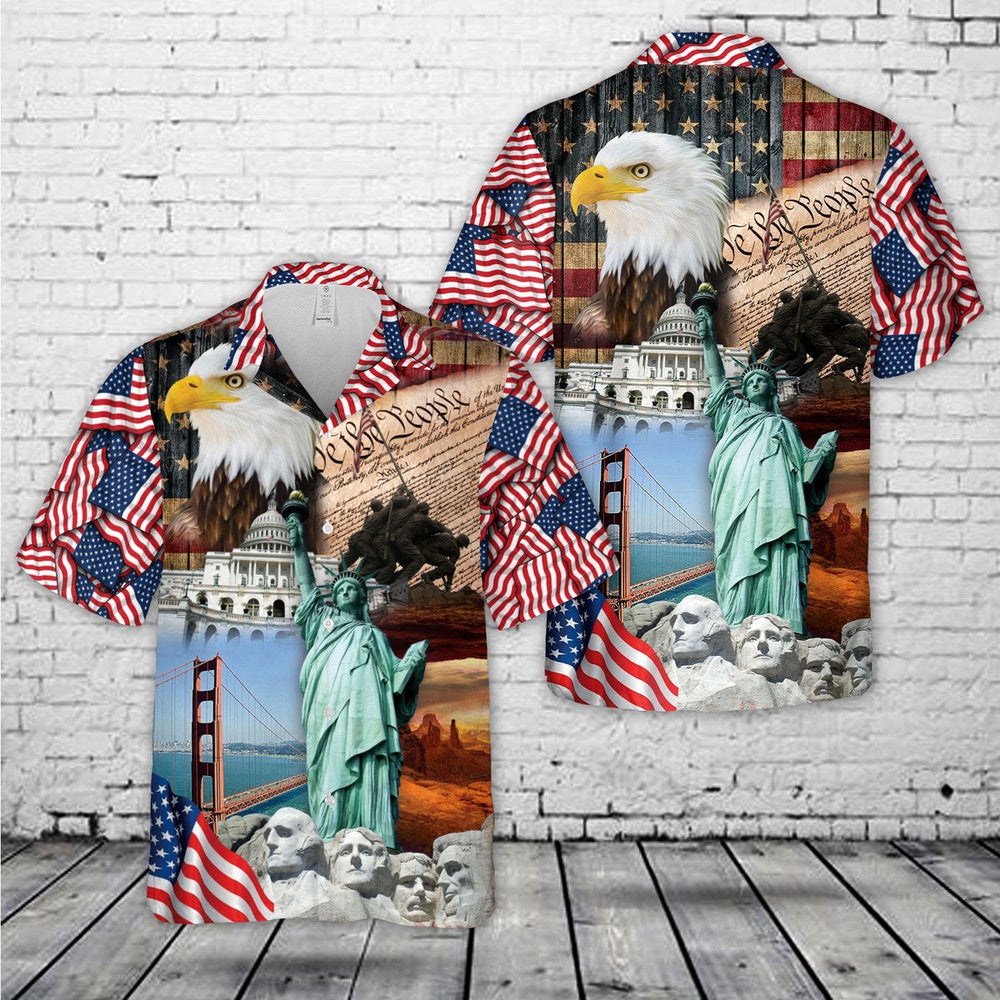 4Th Of July Hawaiian Shirts NNA National Pride 4th Of July Hawaiian Shirt Hawaiian Beach Shirts For Men Women