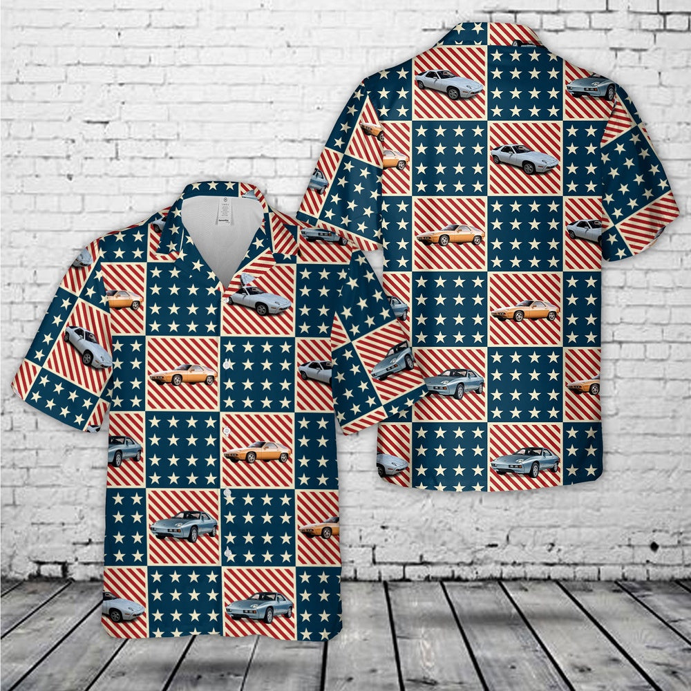4Th Of July Hawaiian Shirts NNA Porsche 928 1978 4th Of July Hawaiian Shirt Hawaiian Beach Shirts For Men Women