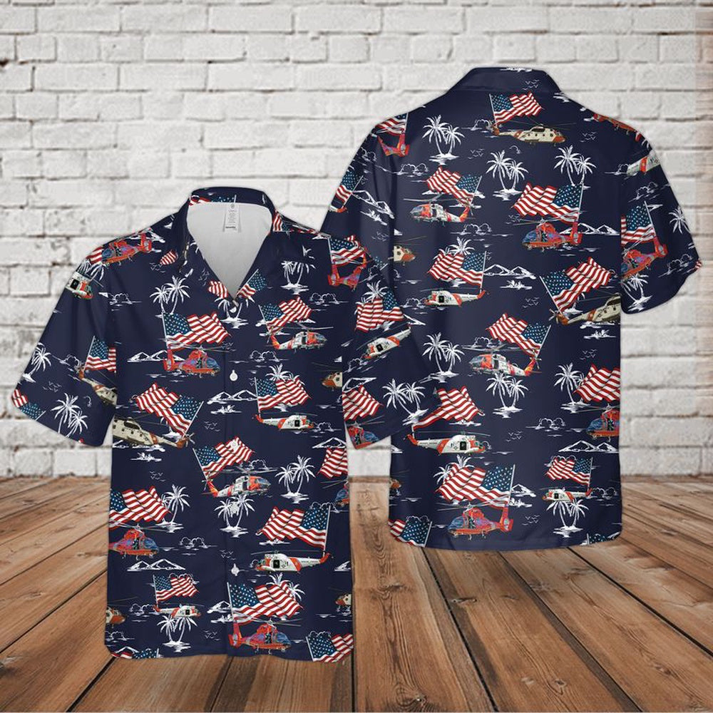 4Th Of July Hawaiian Shirts NNA Us Coast Guard 4Th Of July Hawaiian Shirt  Military Aloha Shirts