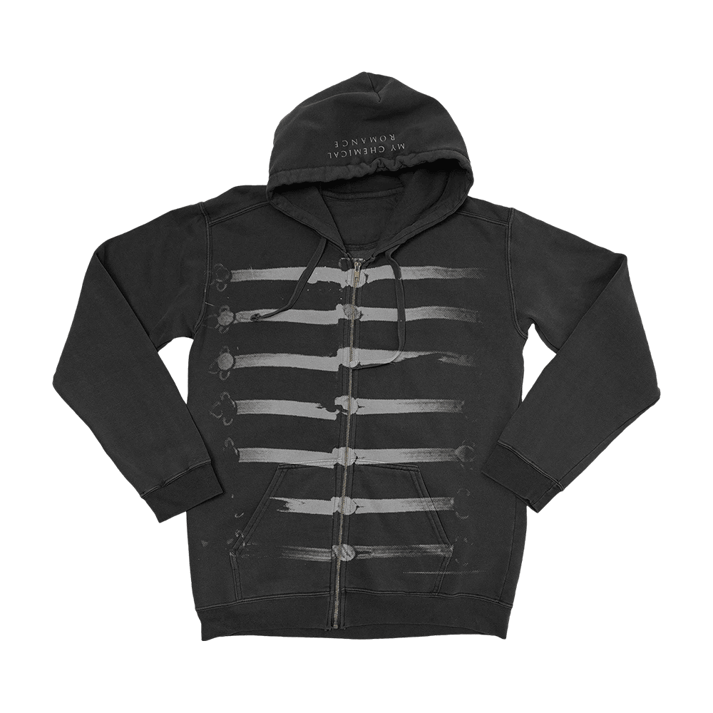 My Chemical Romance Merch Together We March Zip Hoodie Best Gift For Rock Lovers HG