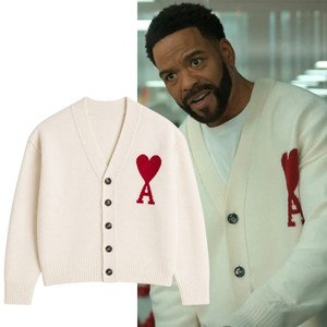 Relationship Goals Method Man White Cardigan Ami De Coeur Logo Cardigan Gifts Ideas - Cardigan HG