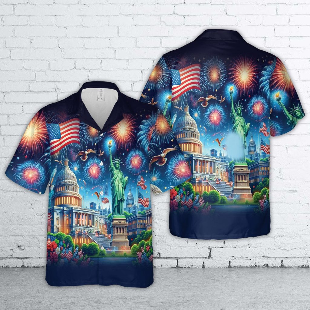 4th Of July Independence Day Hawaiian Shirt NNA