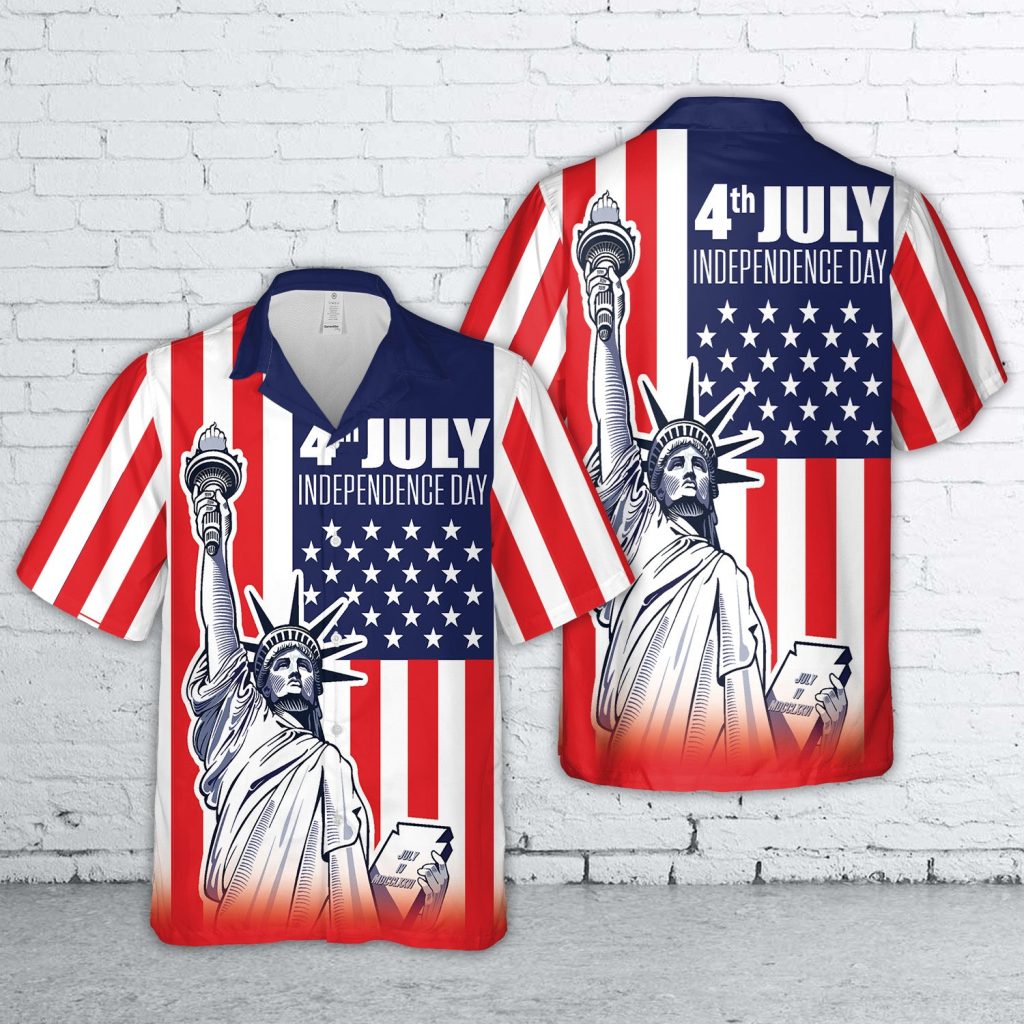 4th Of July Independence Day Hawaiian Shirt NNA