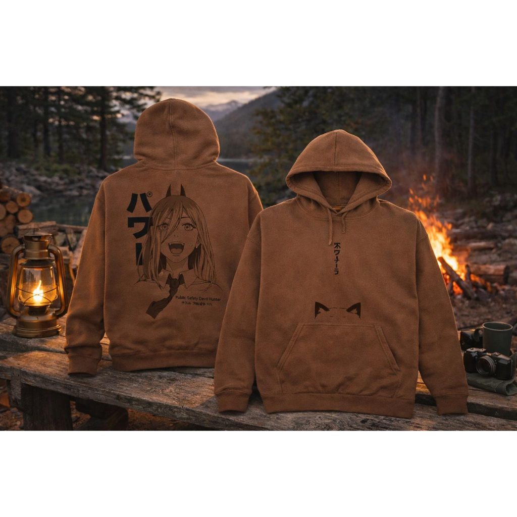 Crunchyroll Merch Chainsaw Man Power And Meowie Shirt P3N
