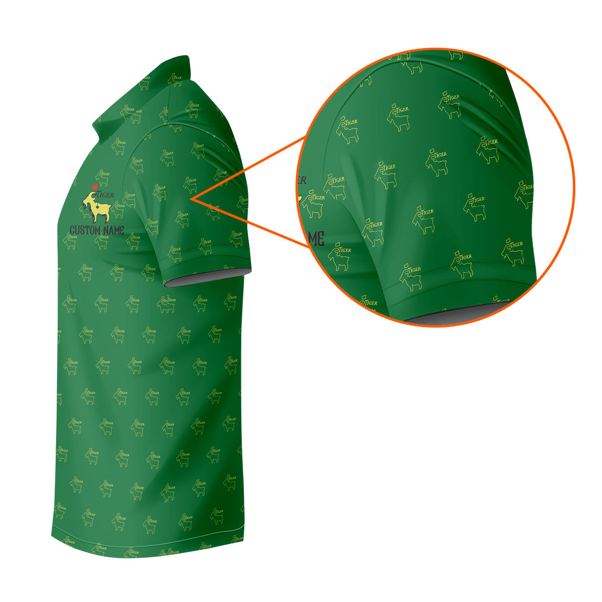 Tiger Goat Golf Tournament HFN Polo Golf Shirt Golf Tops For Men Women - Image 7