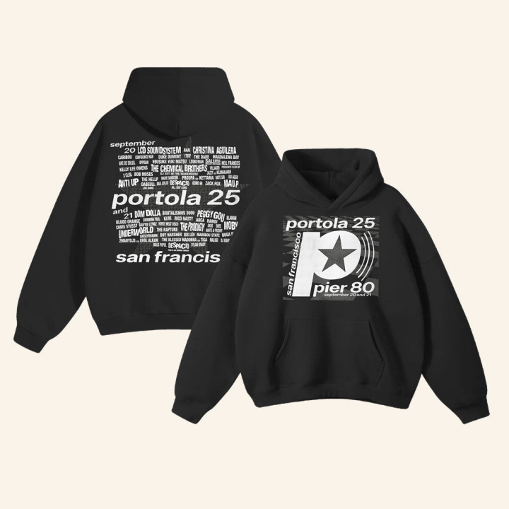 Portola Merch Portola Star Hoodie Best Gifts For Him P3N