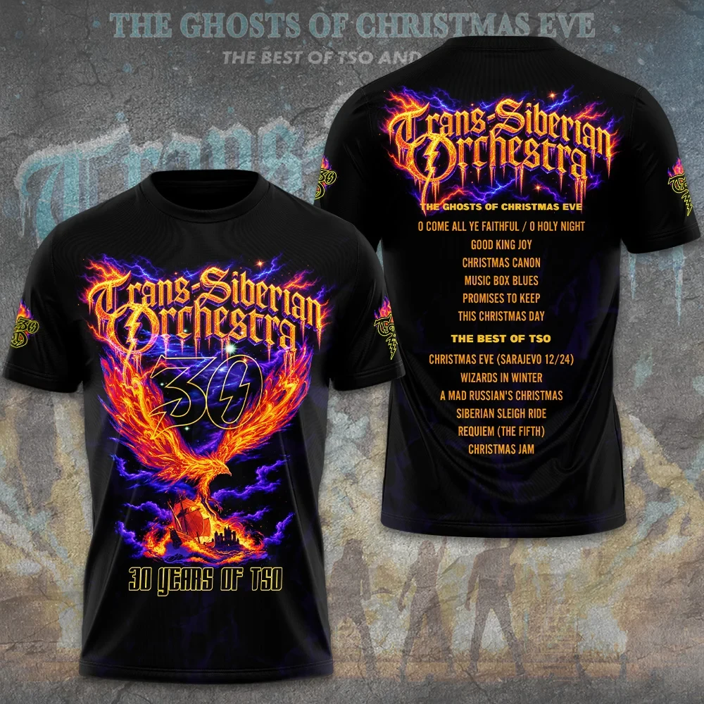 Trans-Siberian Orchestra Merch 2026 30 Years Of TSO Shirt Gifts For Band Fans - T-shirt HG