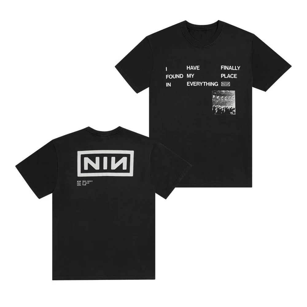 Nine Inch Nails Vessel Lyric T-Shirt HG NIN 2026 Peel It Back Tour Merch Present For Rock Lovers - T-Shirt HG HG