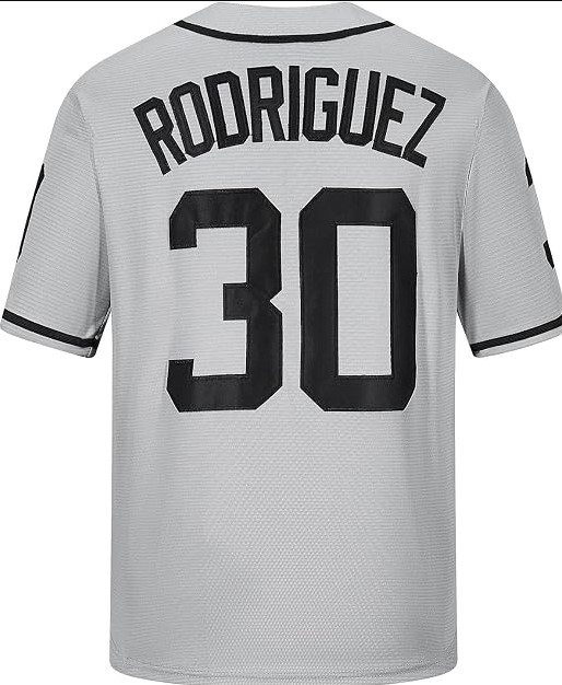 Sandlot 30 Jersey Rodriguez 30 Squint Baseball Jersey HG - Image 2