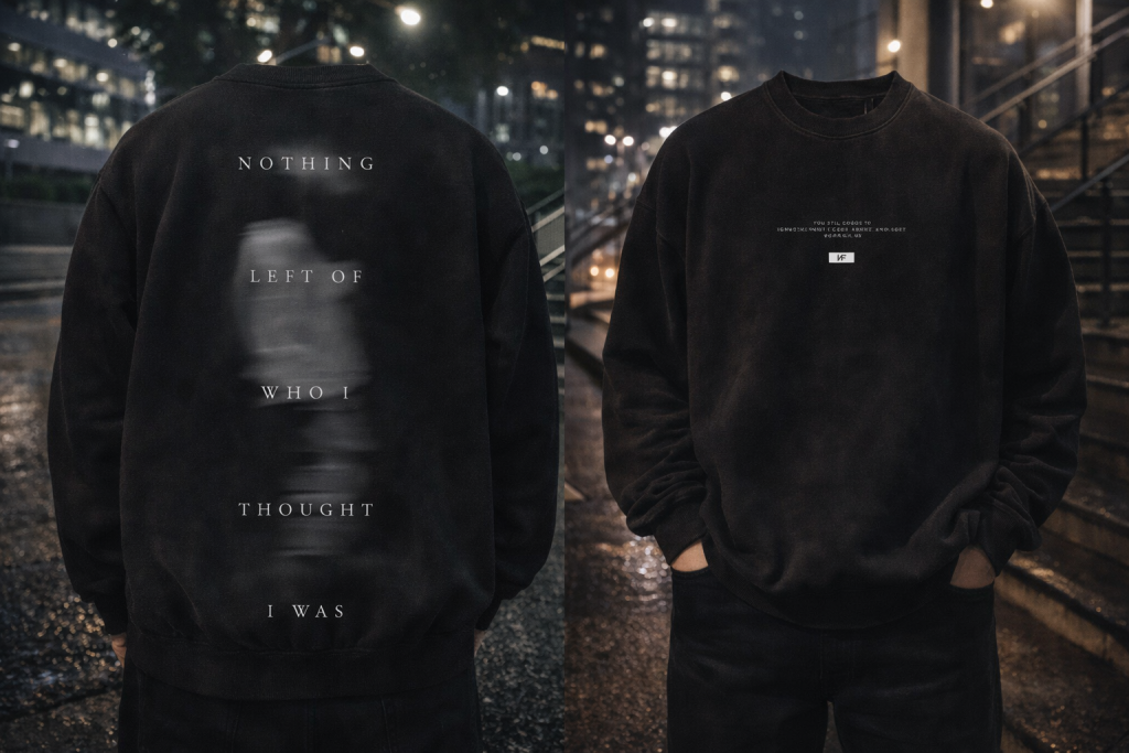 NF Merch Nothing Left Of Who I Thought I Was Sweatshirt Gifts For Music P3N