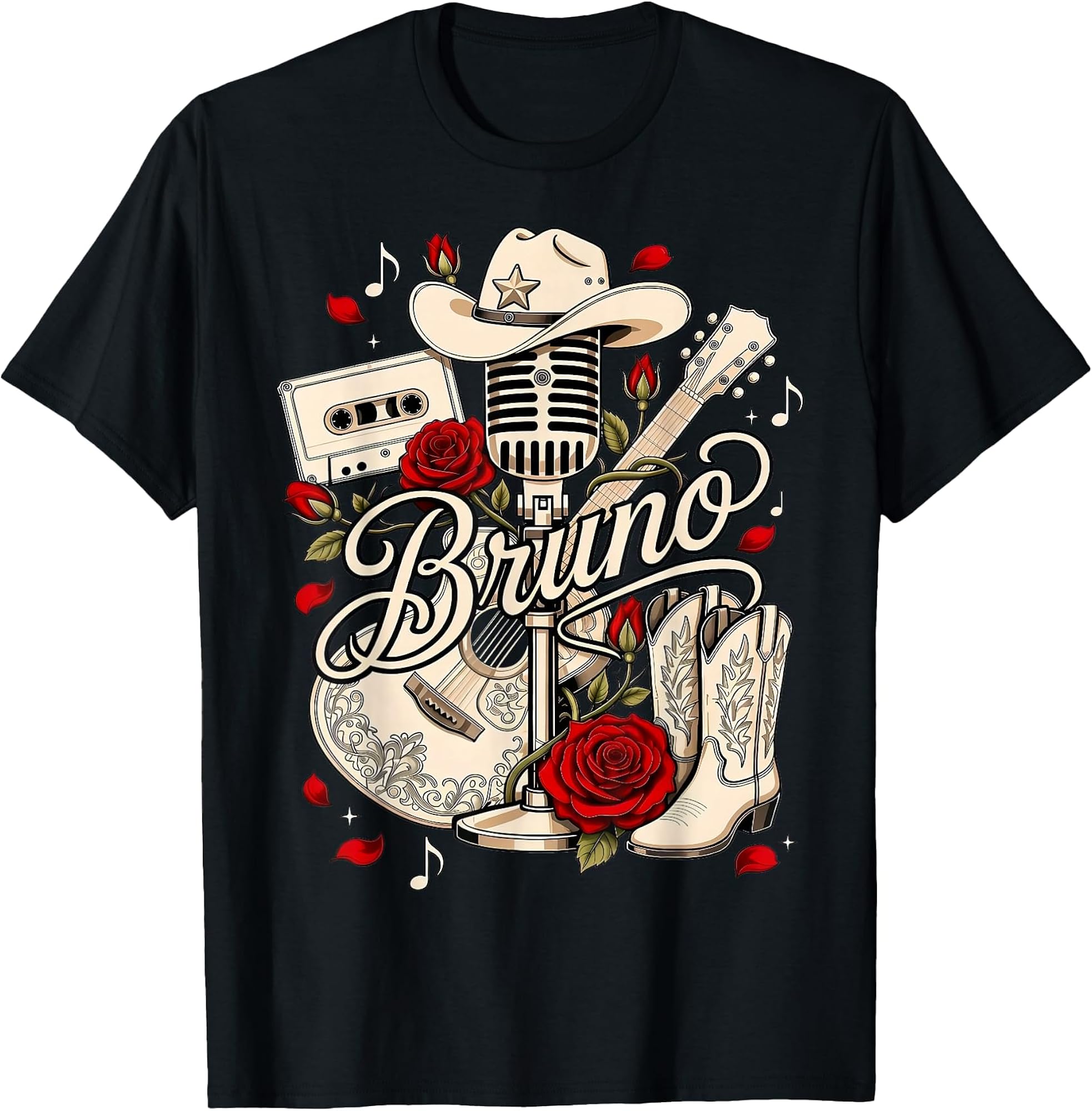 Retro Bruno Vintage Classic 70's 80's Men Women T-Shirt HFN Shirt