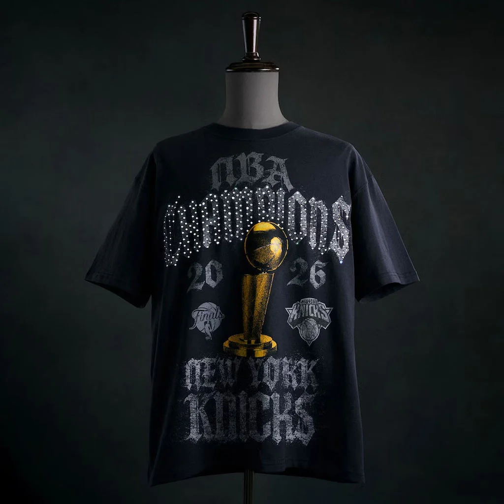 2026 New York Knicks Championship Shirt Locker Room Collection NY Knicks Finals Champions Merch Black HG