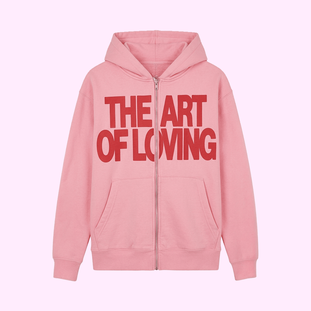 Olivia Dean Merch The Art Of Loving Tour Zip Hoodie Olivia Dean Concert Outfits Gifts Ideas - Zipper Hoodie HG