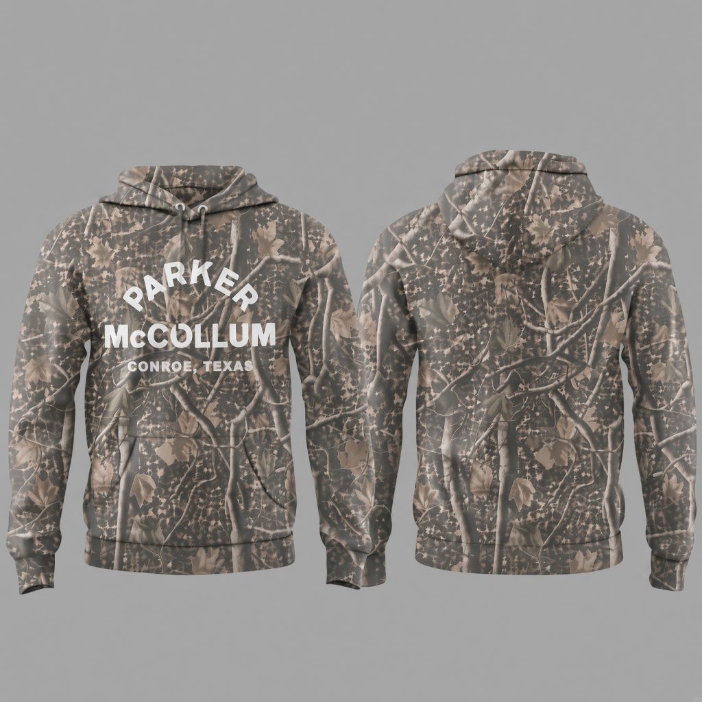 Parker McCollum Merch Tour 2026 Camo Hoodie Vintage Country Concert Apparel Fan Gifts - Hoodie / Coyote Brown / L sb HG