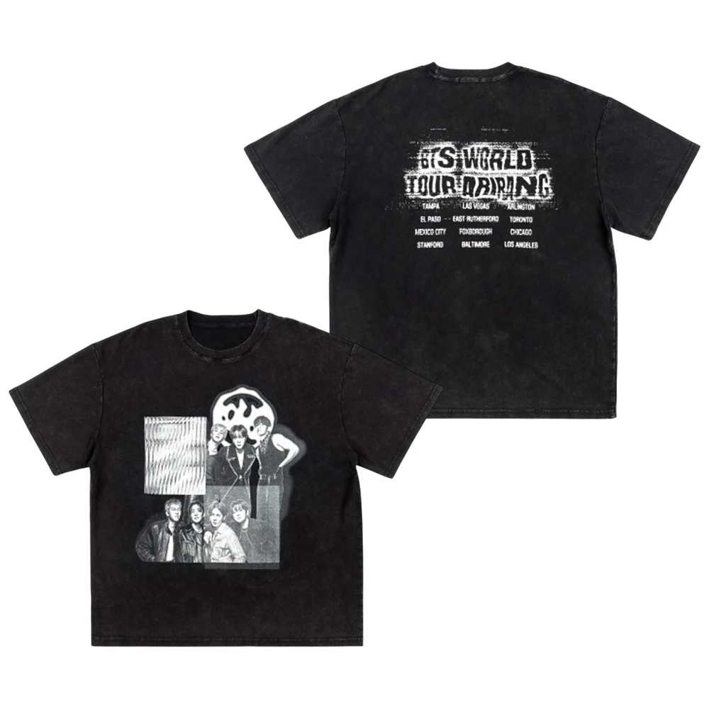 BTS Merch 2026 Arirang World Tour Group Photo T-Shirt Cool Presents For Army - T-Shirt HG