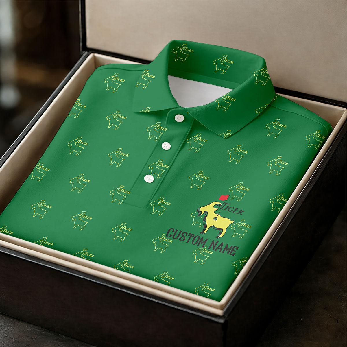 Tiger Goat Golf Tournament HFN Polo Golf Shirt Golf Tops For Men Women - Image 6